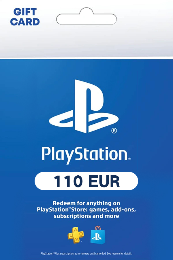 PlayStation Network Gift Card - 110 EUR - DE PSN Key - Germany