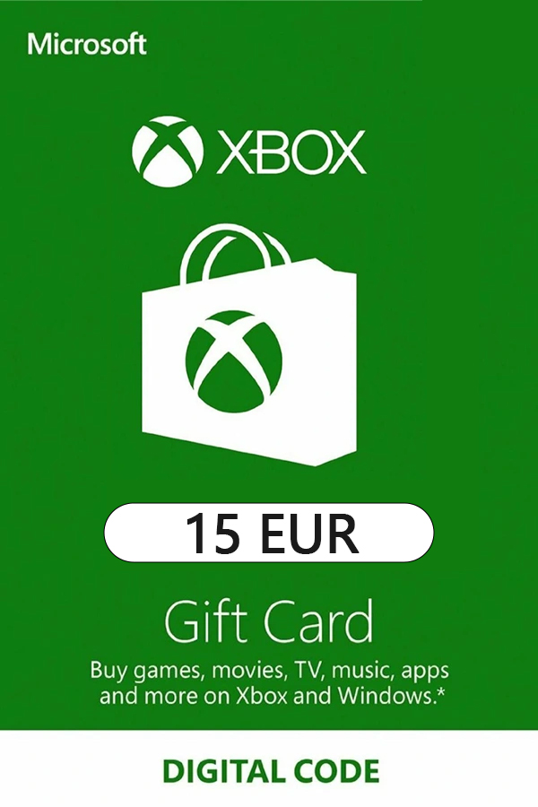 Xbox Live Gift Card 15 EUR - FR Microsoft Xbox Live Keys - France