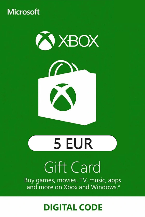 Xbox Live Gift Card 5 EUR - FR Microsoft Xbox Live Keys - France