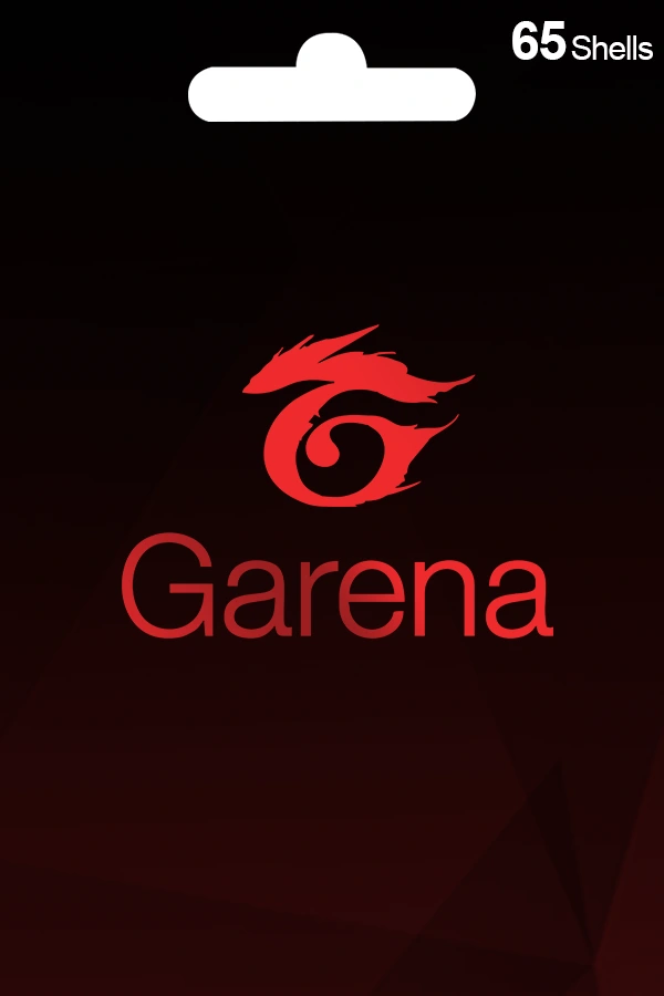Garena 65 Shells Gift Card - MY Garena Shells Keys - Malaysia