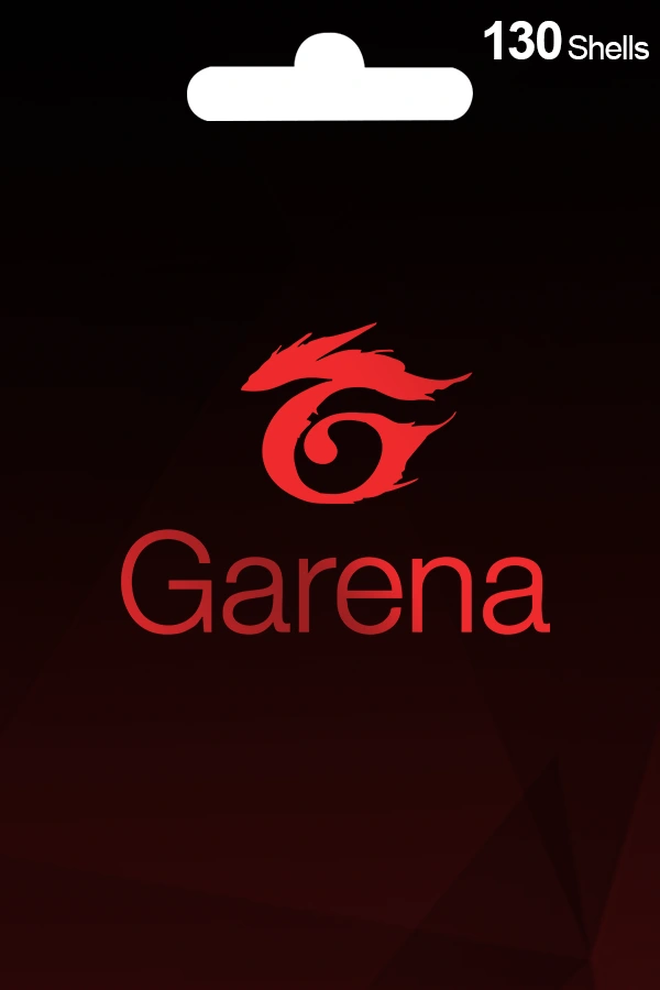 Garena 130 Shells Gift Card - MY Garena Shells Keys - Malaysia