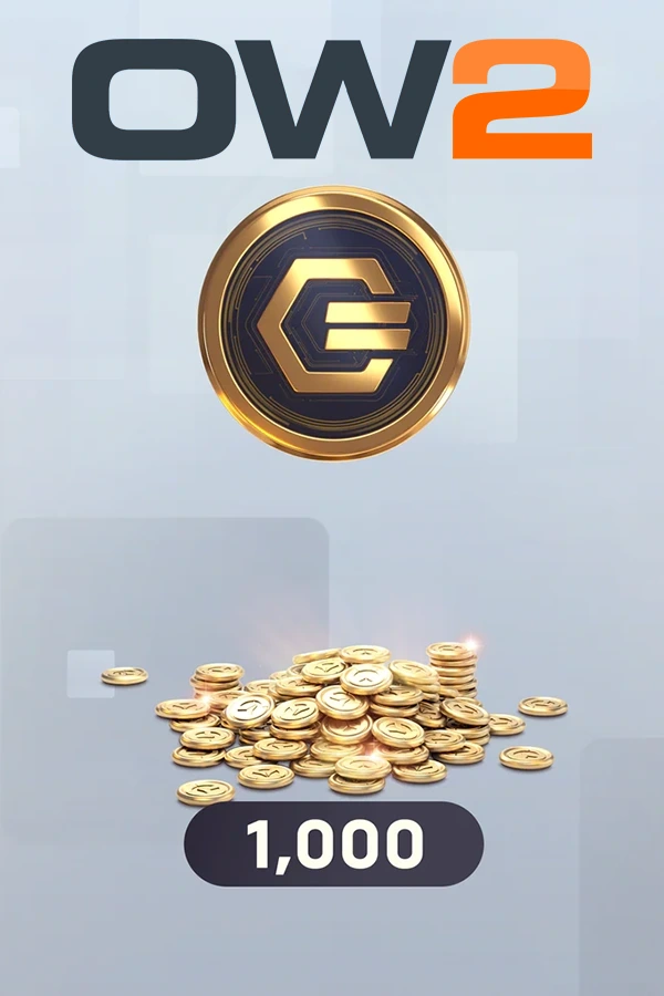 OW 2 - 1000 Overwatch Coins - Gift Card - Xbox One/Xbox Series - Global
