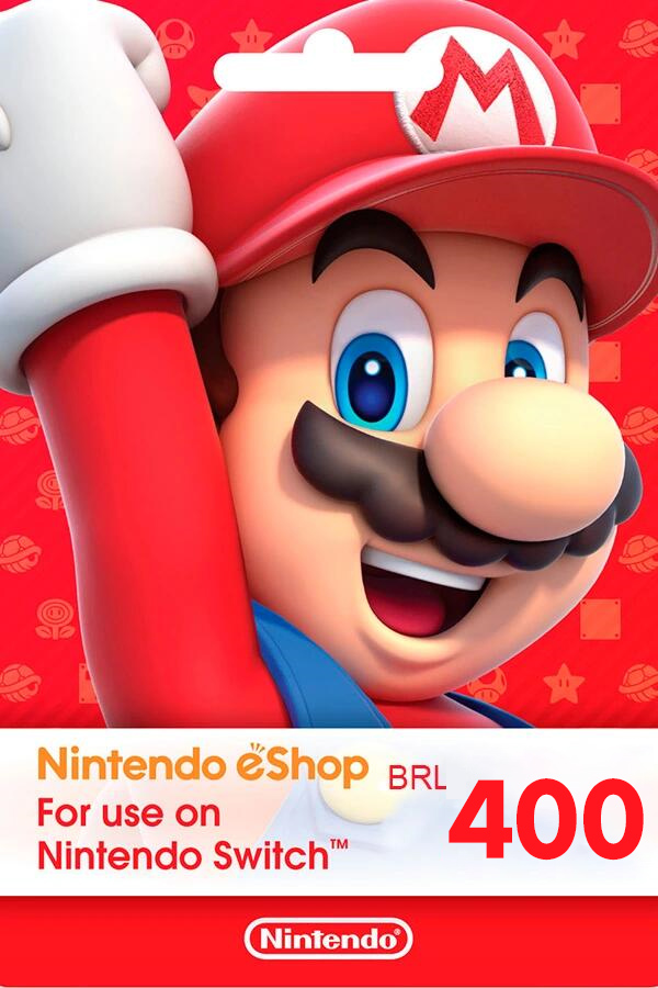 Nintendo eShop Gift Card 400 BRL - BR Nintendo eShop Keys - Brazil