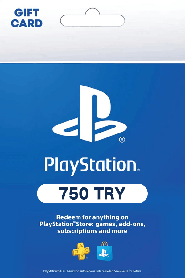 PlayStation Network Gift Card - 750 TRY - TUR PSN Key - Turkey