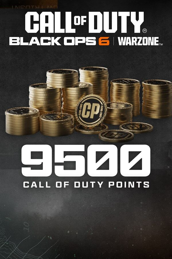 9500 Black Ops 6 or Call of Duty®: Warzone™ Points - Xbox live key - Xbox One/Xbox Series