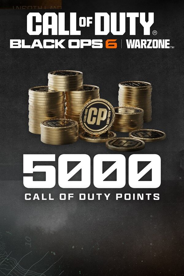 5000 Black Ops 6 or Call of Duty®: Warzone™ Points - Xbox live key - Xbox One/Xbox Series