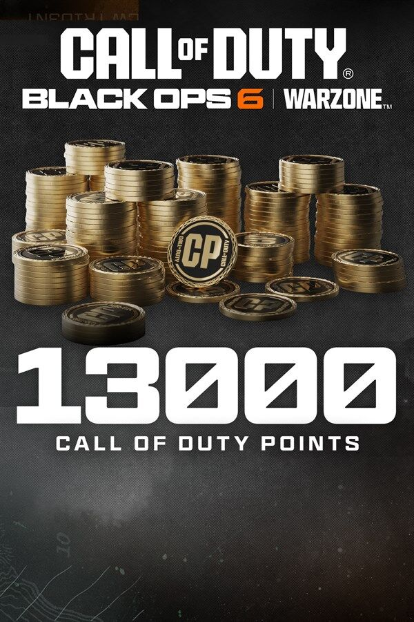 13000 Black Ops 6 or Call of Duty®: Warzone™ Points - Xbox live key - Xbox One/Xbox Series