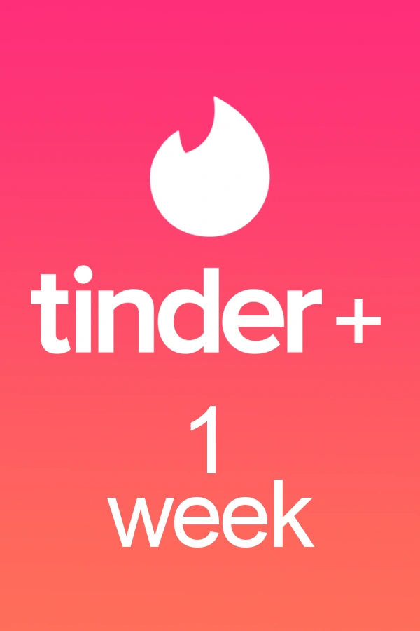 Tinder Plus 1 Week - key - Global