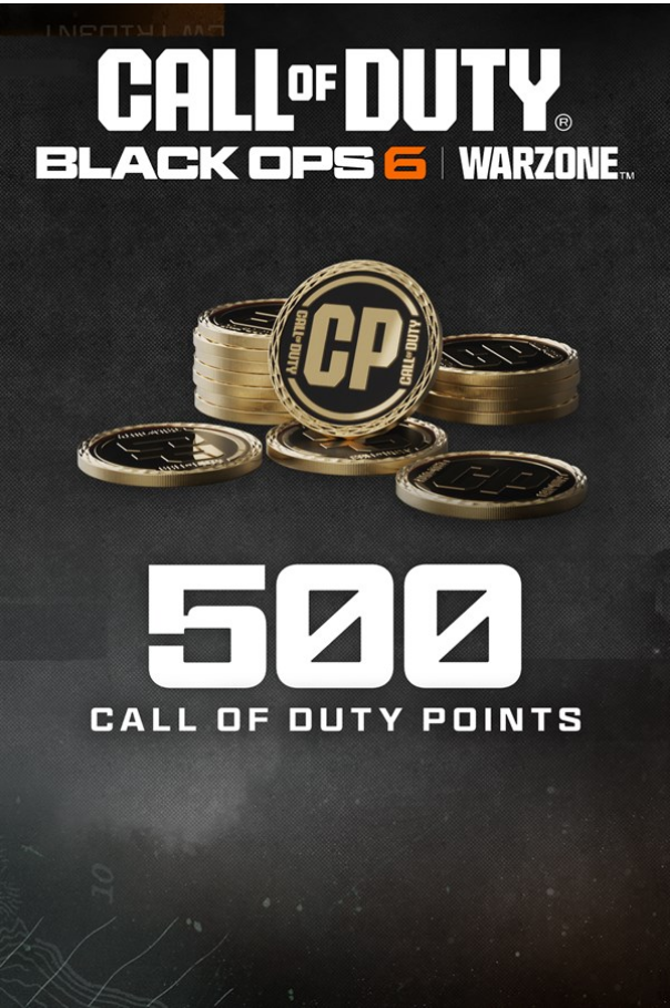 500 Black Ops 6 or Call of Duty®: Warzone™ Points - Xbox live key - Xbox One/Xbox Series - Xbox One/Xbox Series