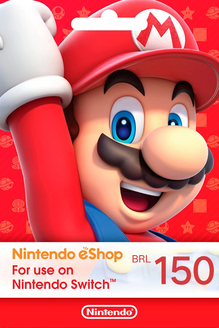 Nintendo eShop Gift Card 150 BRL - BR Nintendo eShop Keys - Brazil