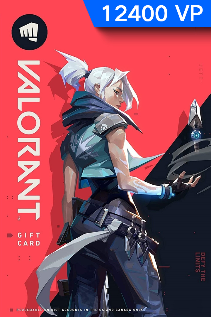 Valorant Points 12400 VP key (PC)