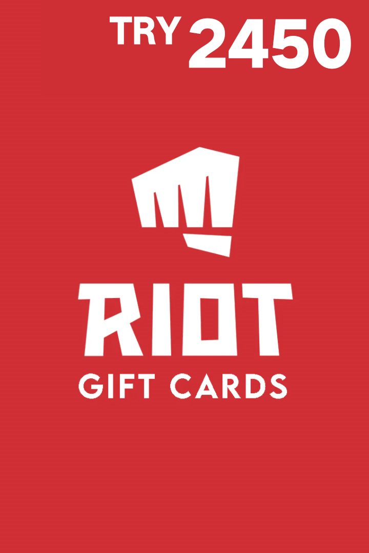 Riot Digital Gift Card - 2450 TRY (Digital Key)