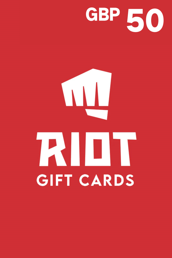 Riot Digital Gift Card - 50 GBP (Digital Key)