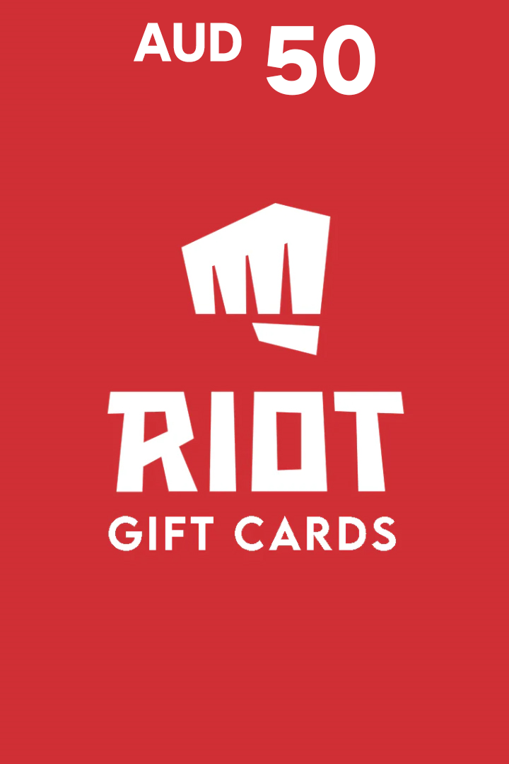 Riot Digital Gift Card - 50 AUD (Digital Key)