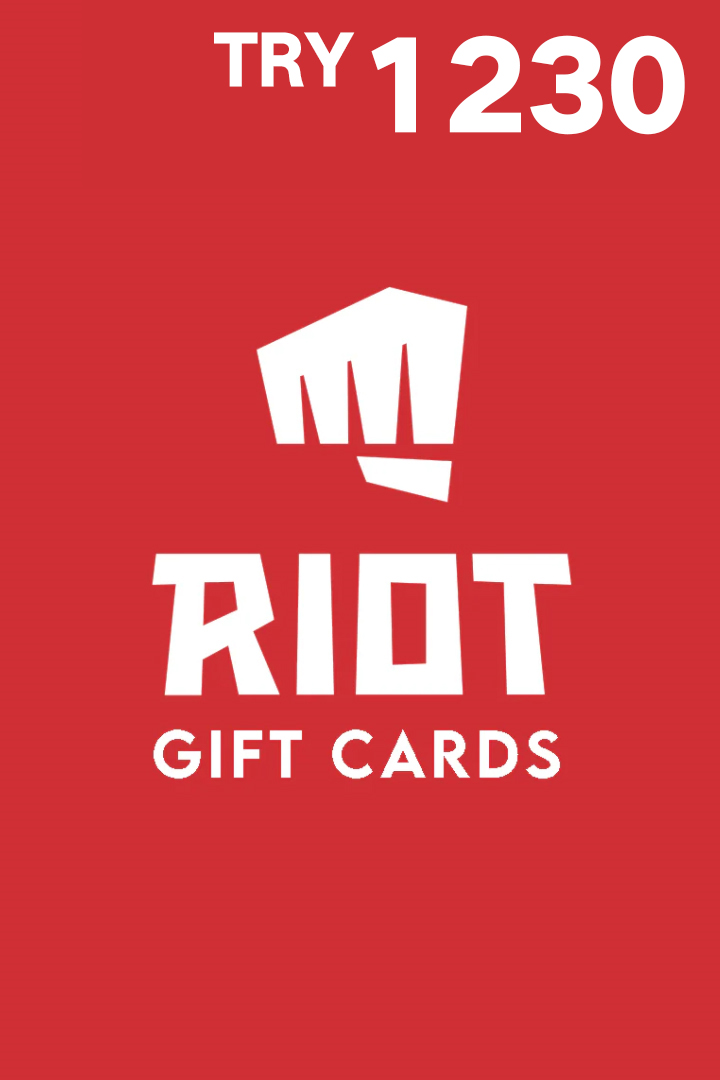 Riot Digital Gift Card - 1230 TRY (Digital Key)