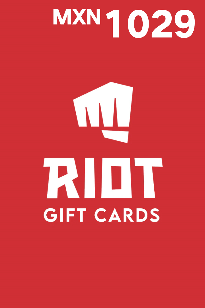 Riot Digital Gift Card - 1029 MXN (Digital Key)