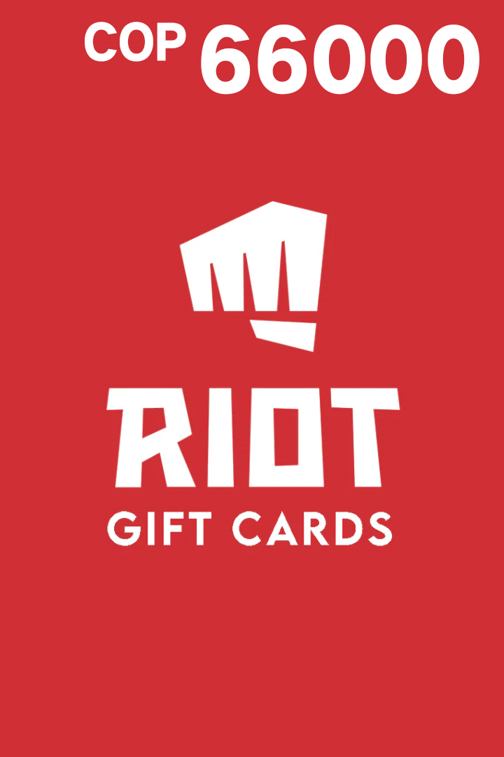 Riot Digital Gift Card - 66000 COP (Digital Key)