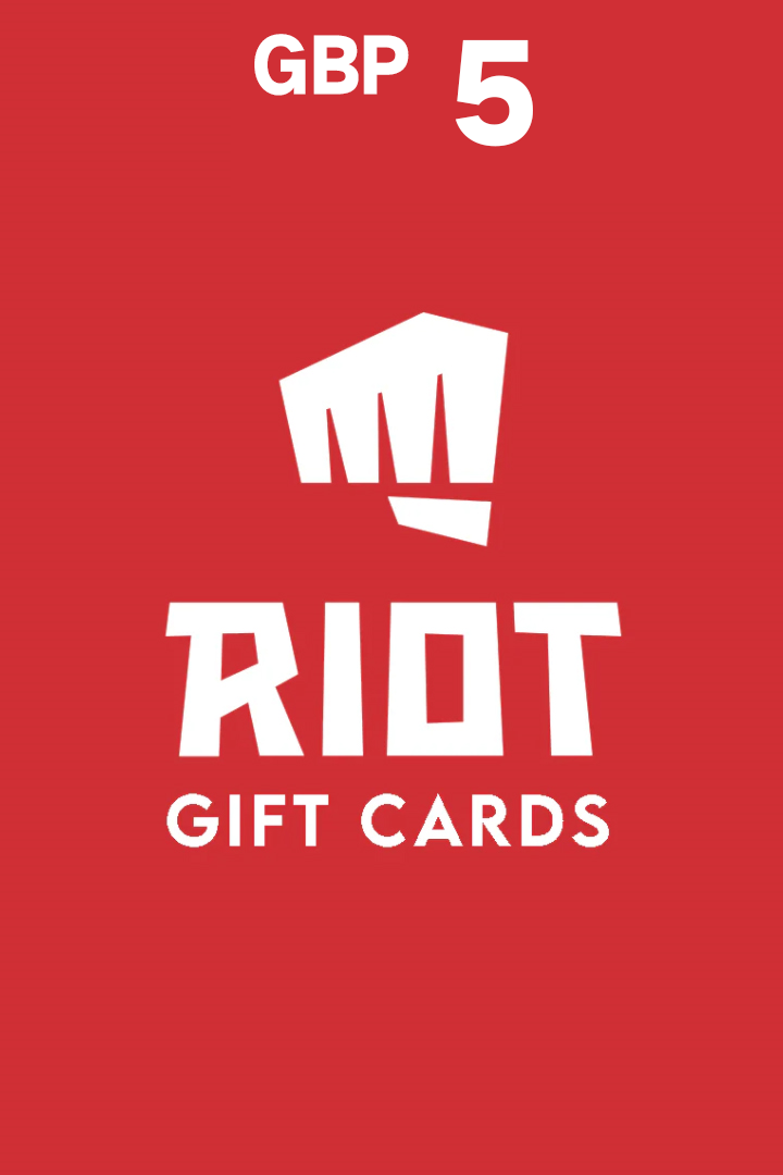 Riot Digital Gift Card - 5 GBP (Digital Key)