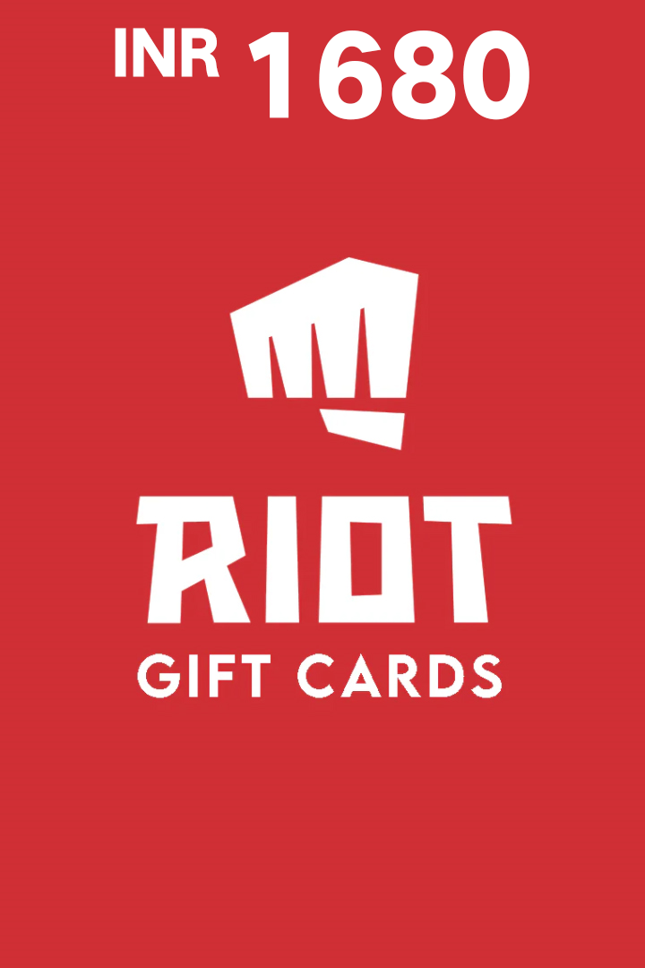 Riot Digital Gift Card - 1680 INR (Digital Key)