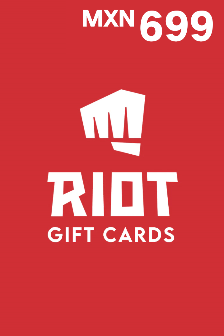 Riot Digital Gift Card - 699 MXN (Digital Key)