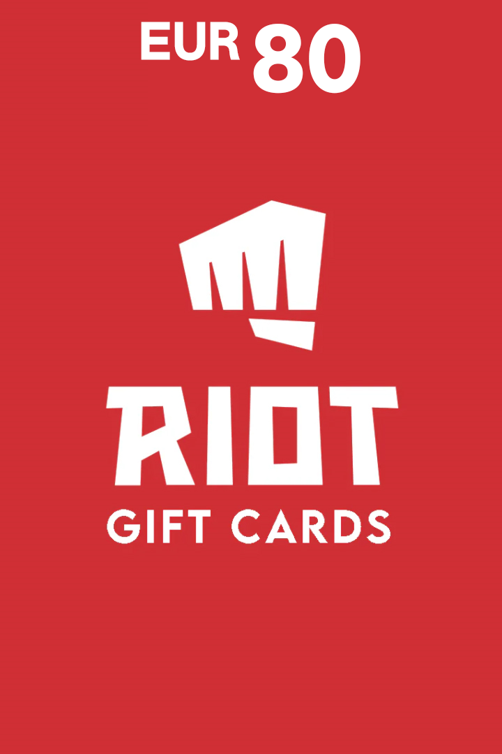 Riot Digital Gift Card - 80 EUR (Digital Key)