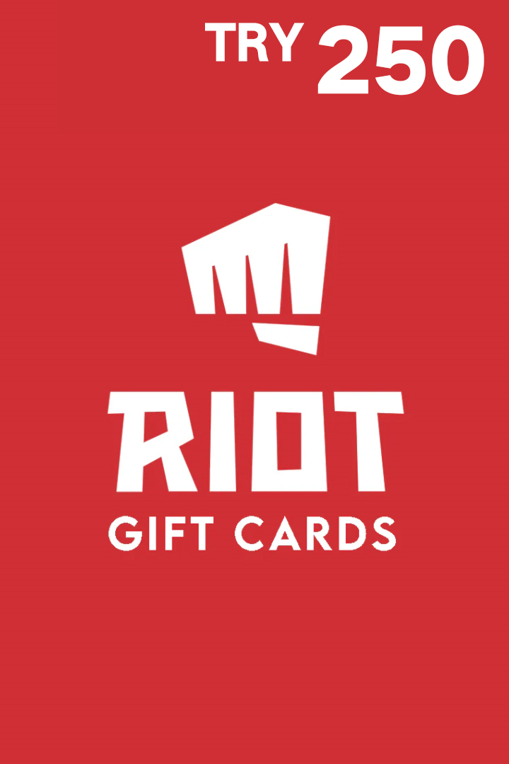 Riot Digital Gift Card - 250 TRY (Digital Key)