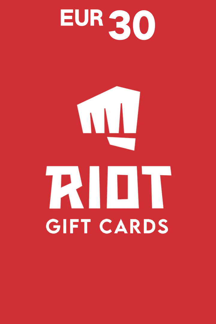 Riot Digital Gift Card - 30 EUR (Digital Key)