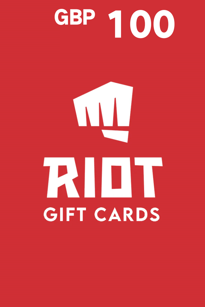Riot Digital Gift Card - 100 GBP (Digital Key)