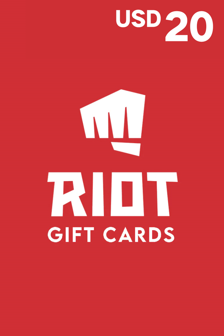 Riot Digital Gift Card - 20 USD (Digital Key)