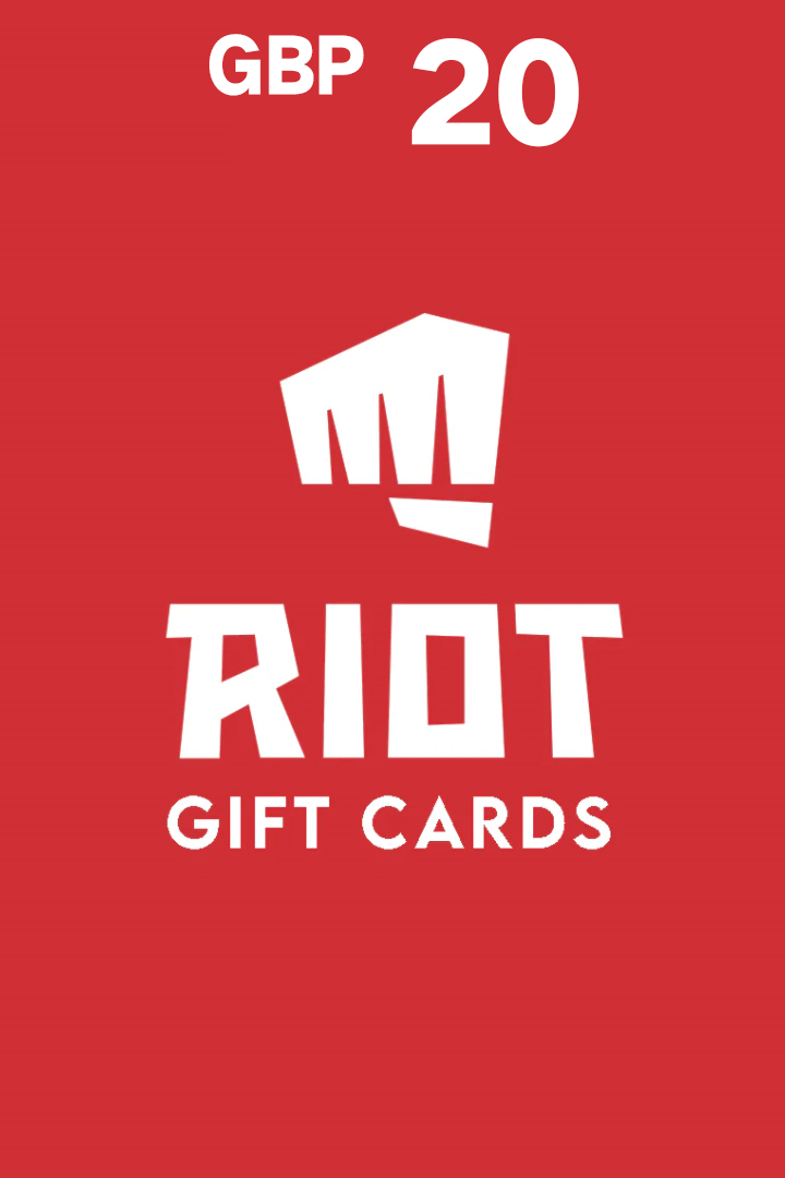 Riot Digital Gift Card - 20 GBP (Digital Key)