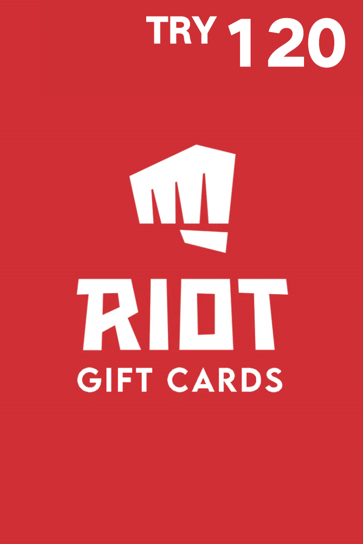 Riot Digital Gift Card - 120 TRY (Digital Key)