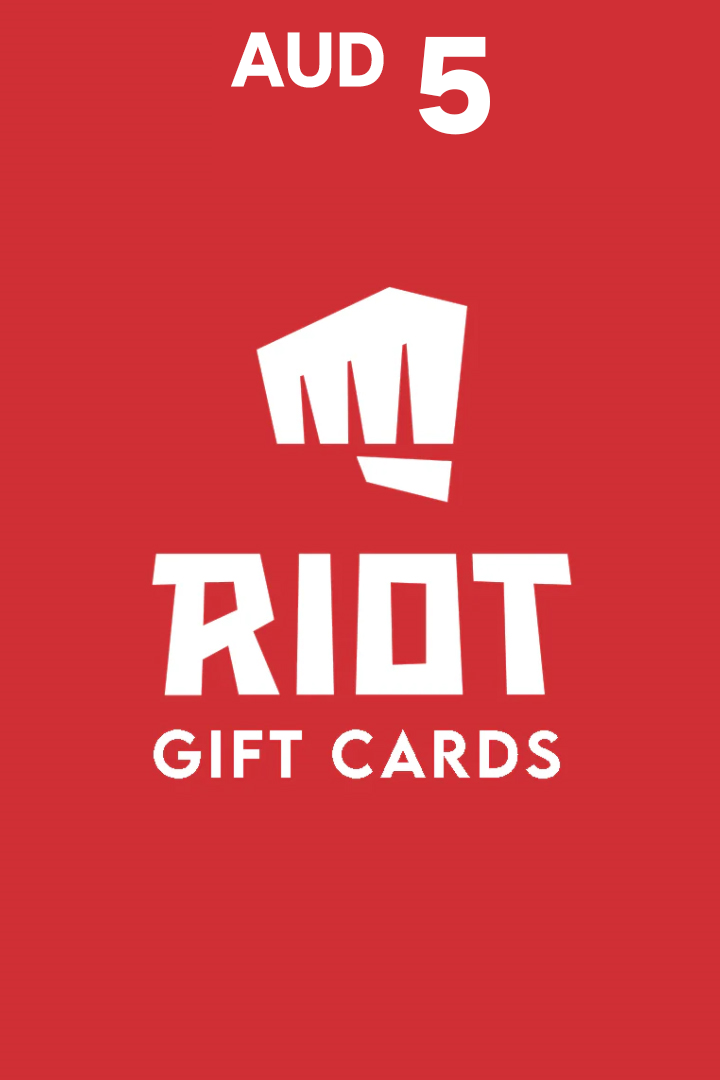 Riot Digital Gift Card - 5 AUD (Digital Key)