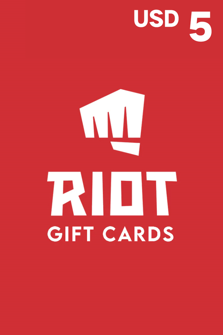 Riot Digital Gift Card - 5 USD (Digital Key)