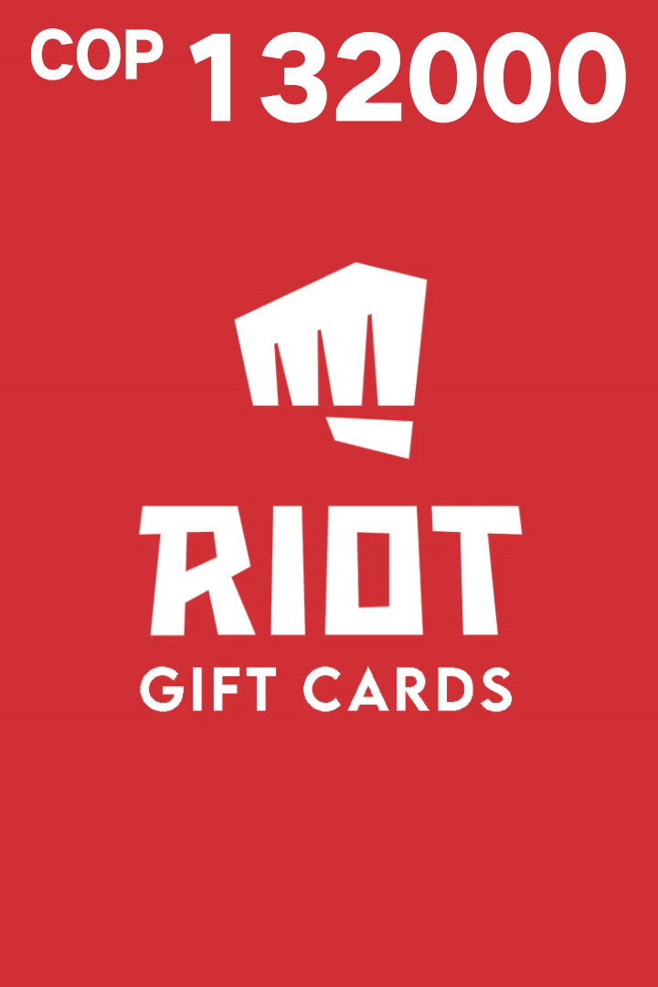 Riot Digital Gift Card - 132000 COP (Digital Key)
