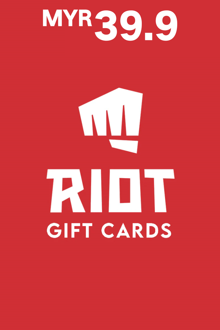 Riot Digital Gift Card - 39.9 MYR (Digital Key)