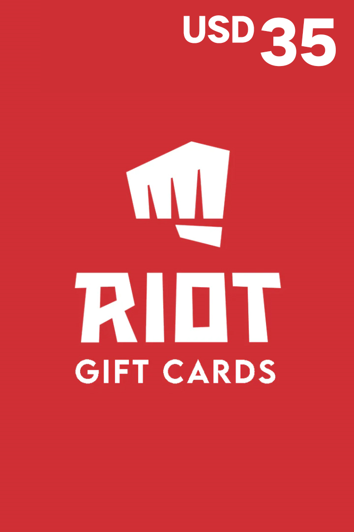 Riot Digital Gift Card - 35 USD (Digital Key)