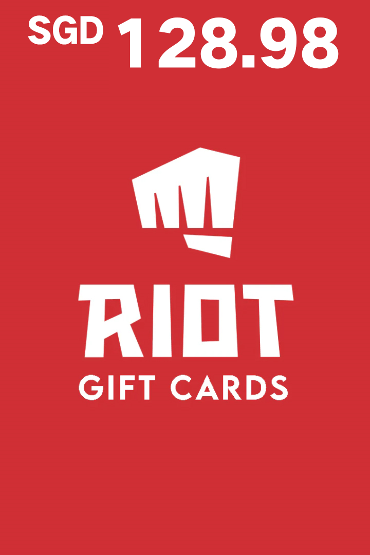 Riot Digital Gift Card - 128.98 SGD (Digital Key)