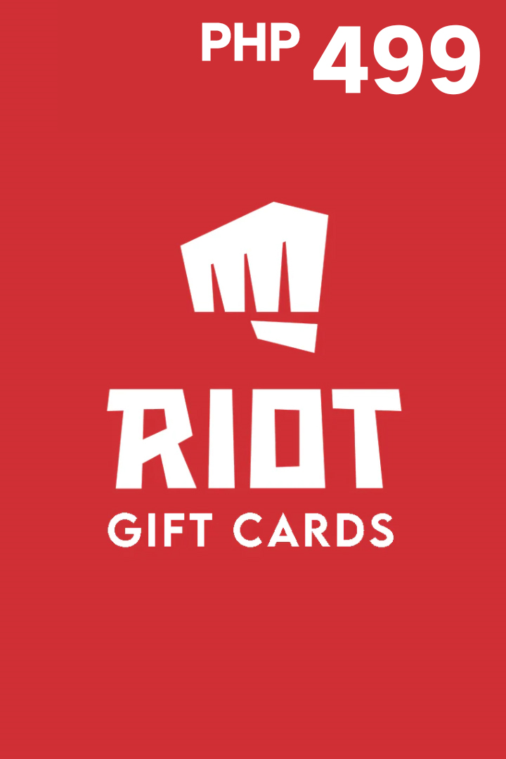 Riot Digital Gift Card - 499 PHP (Digital Key)