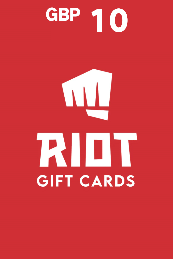 Riot Digital Gift Card - 10 GBP (Digital Key)