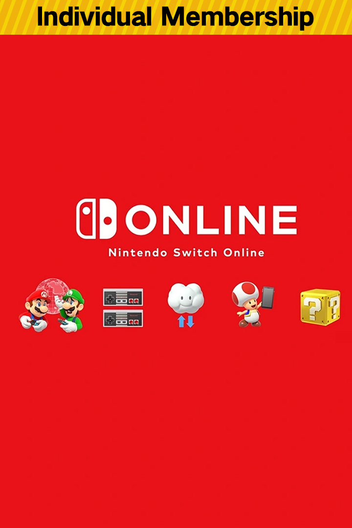 Nintendo Switch Online Individual Membership 3 Months KEY - Mexico