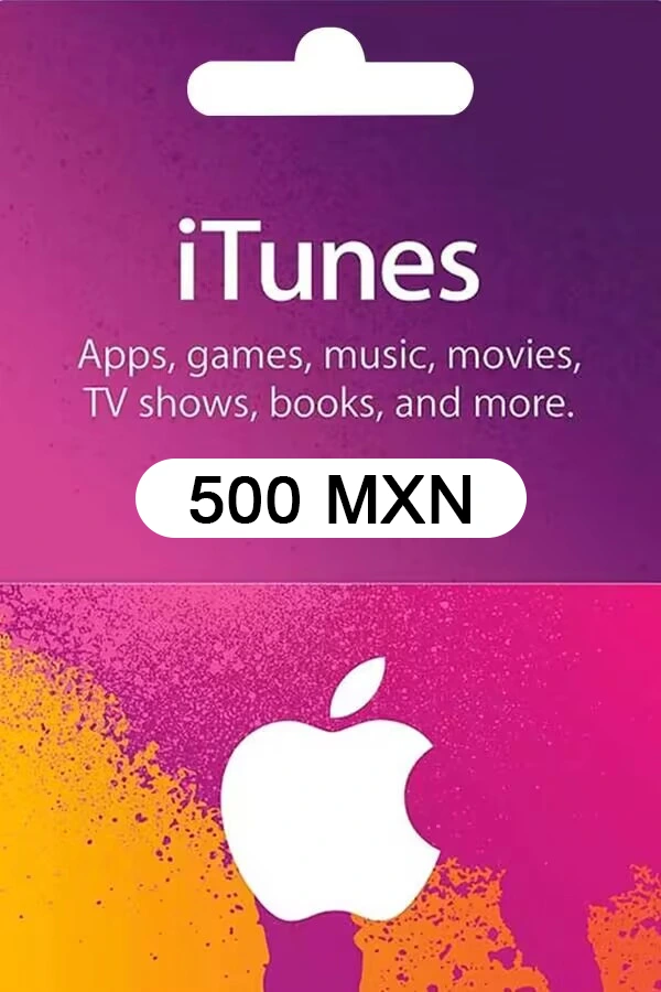 Apple iTunes Gift Card 500 MXN - Mexico iTunes Keys - Mexico