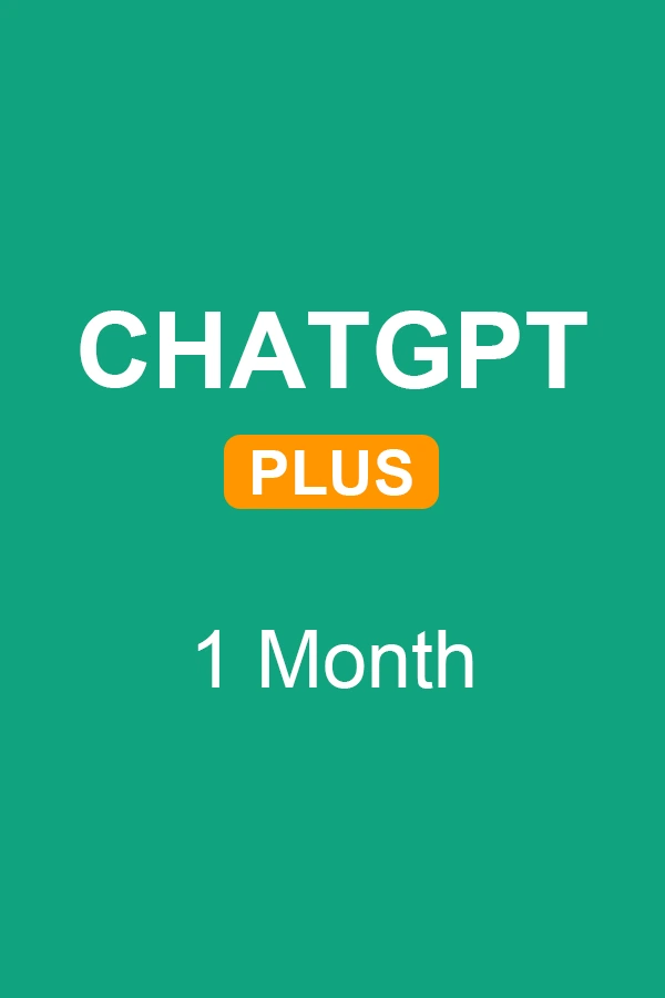 ChatGPT Plus 1-Month Premium - Redeem By Yourself