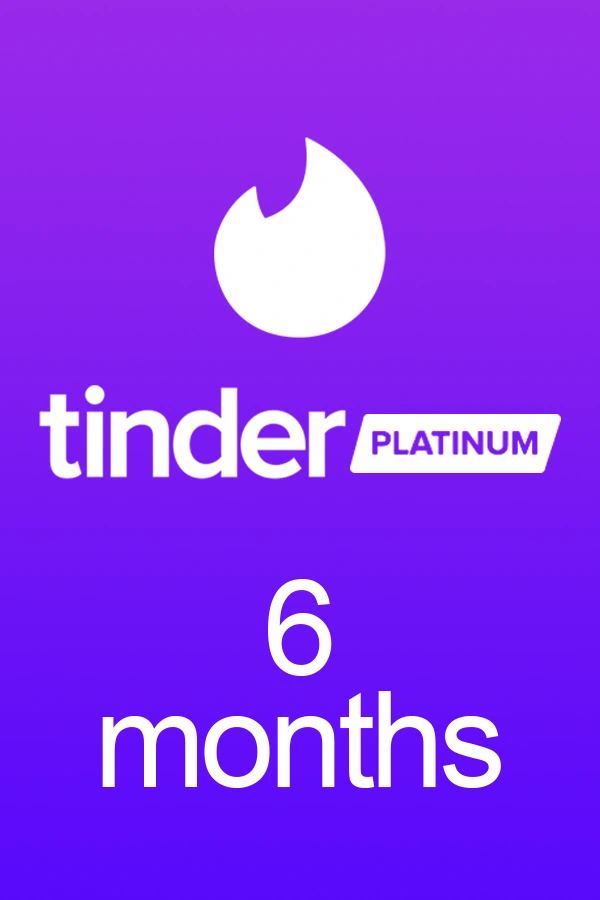 Tinder Platinum 6 Months - key - Global