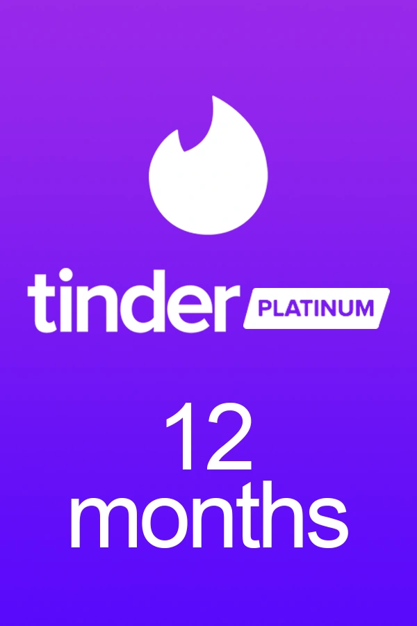 Tinder Platinum 12 Months - key - Global
