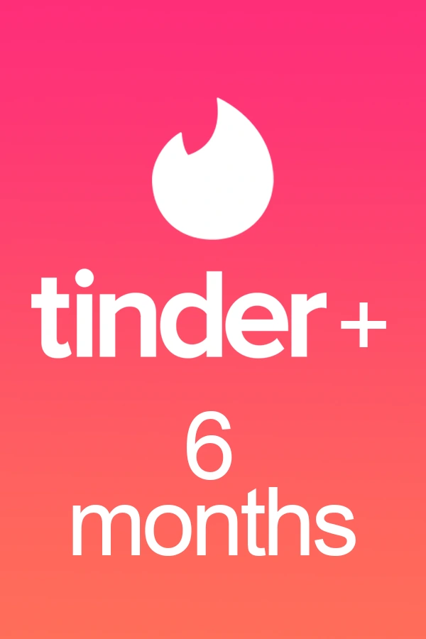Tinder Plus 6 Months - key - Global