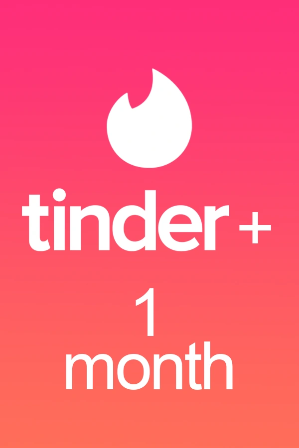 Tinder Plus 1 Month- key - Global