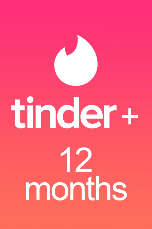 Tinder Plus 12 Months - key - Global