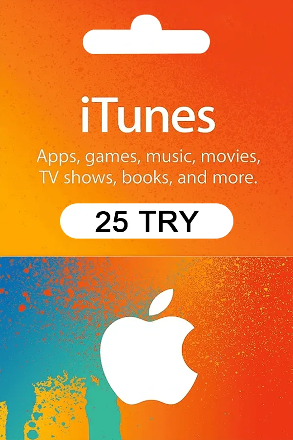 Apple iTunes Gift Card 25 TRY - TR iTunes Keys - Turkey