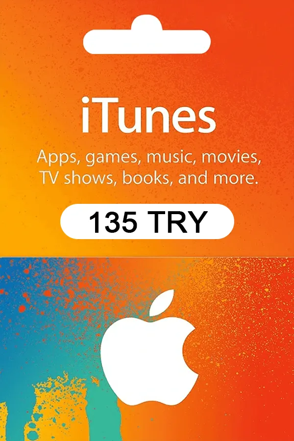 Apple iTunes Gift Card 135 TRY - TR iTunes Keys - Turkey