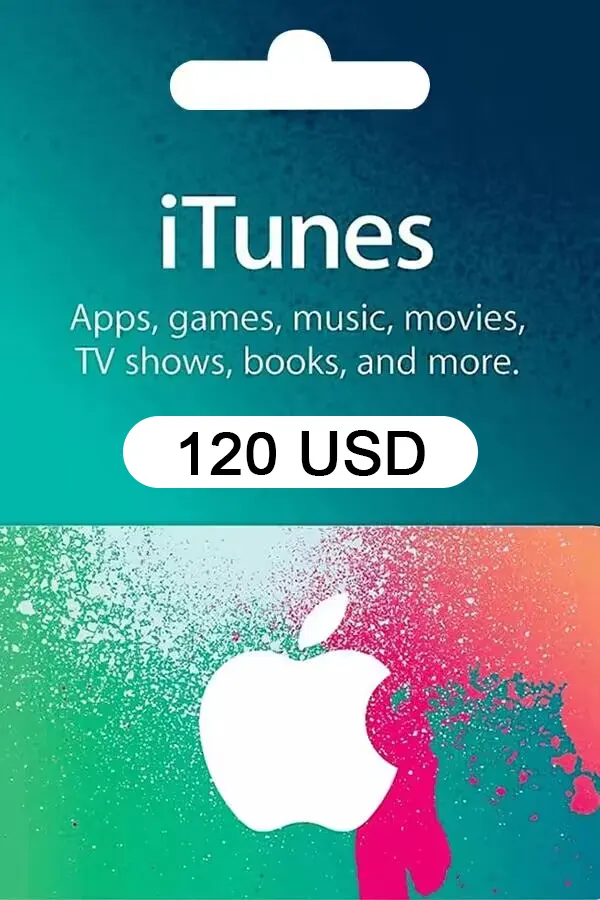 Apple iTunes Gift Card 120 USD - US iTunes Keys - United States